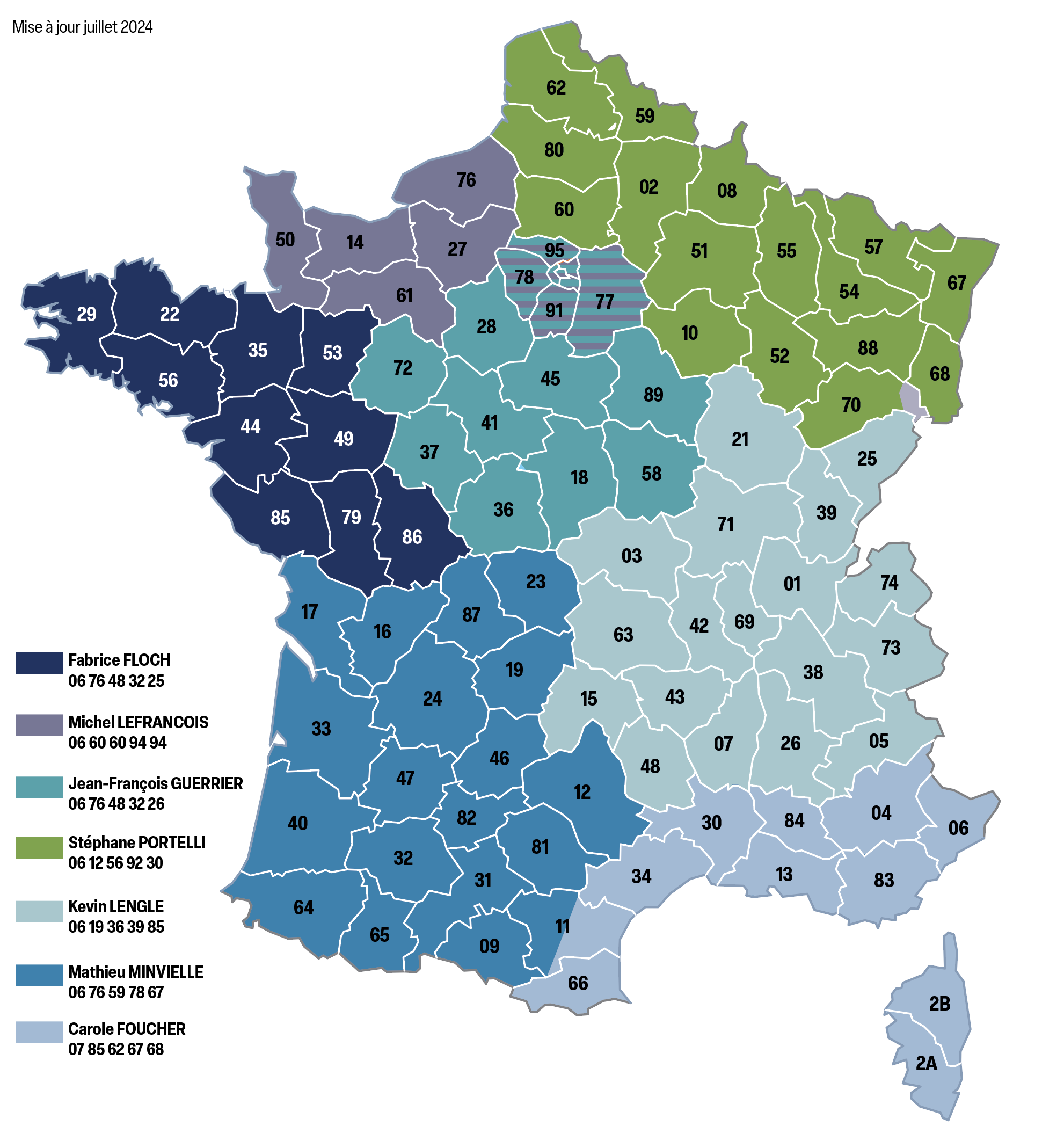 Carte de France